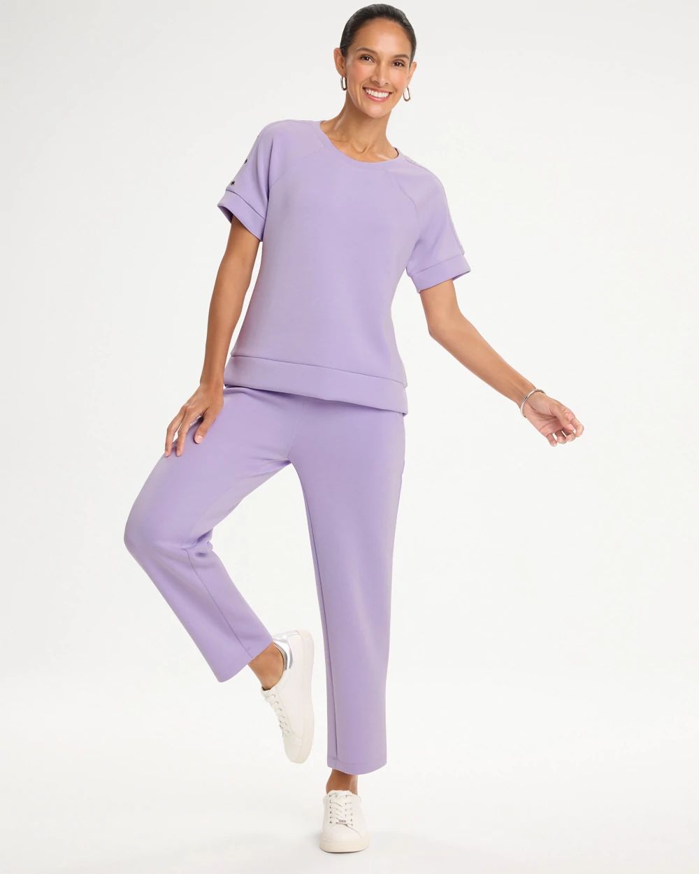 Zenergy® Soft Short-Sleeve Grommet Top | Chico's